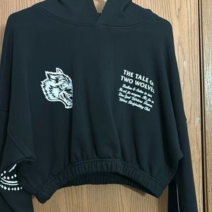 Darc sport cropped hoodie